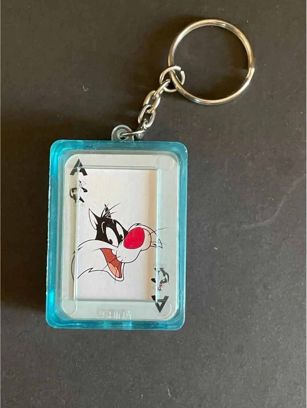 Looney Tunes Sylvester & Tweety Bird Playing Cards Deck Of Cards Keychain